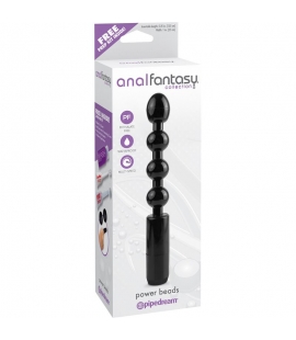 Anal Fantasy Collection Power Beads - Color Negro