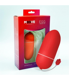 Huevo Vibrador 10 Funciones Rojo