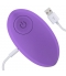 Huevo Vibrador Control Remoto Odise USB Silicona Purpura