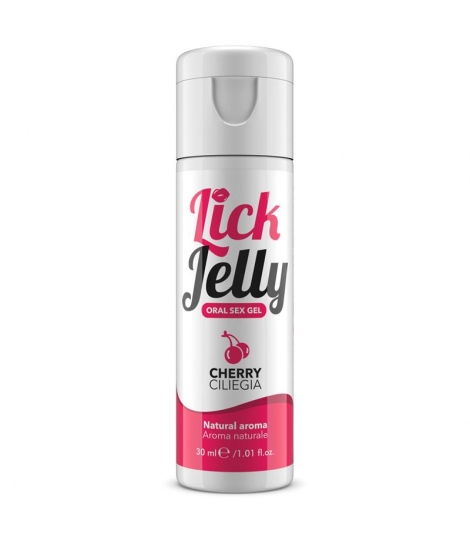 Lick Jelly Lubricante Comestible Base de Agua Cereza 30 ml